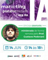 Oficina com Gustavo Padovani discute criação digital e IA